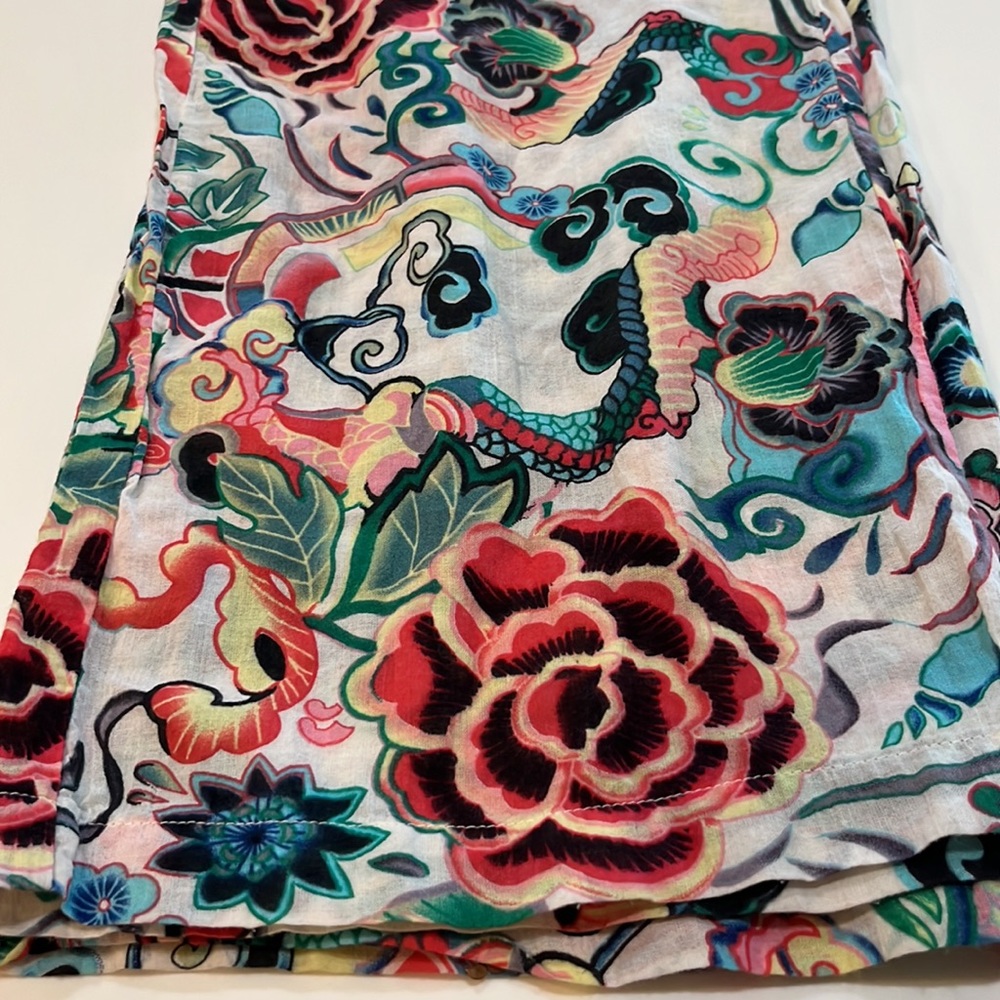 Johnny Was Boho Flowy  Pallazo Pants - Picture 7 of 8